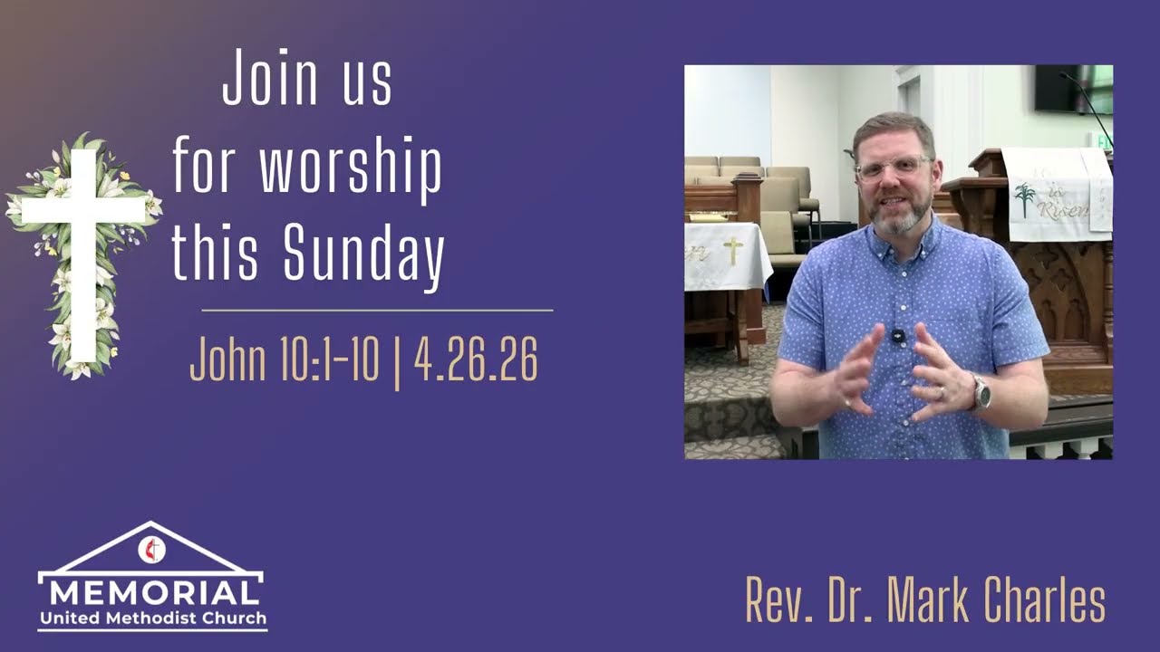 This Sunday at Memorial | April 26th, 2026