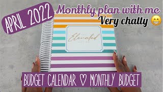 APRIL 2022 PLAN WITH ME| BUDGET CALENDAR + MONTHLY BUDGET| NO MORE CAR PAYMENT‼️| TAYLORBUDGETS