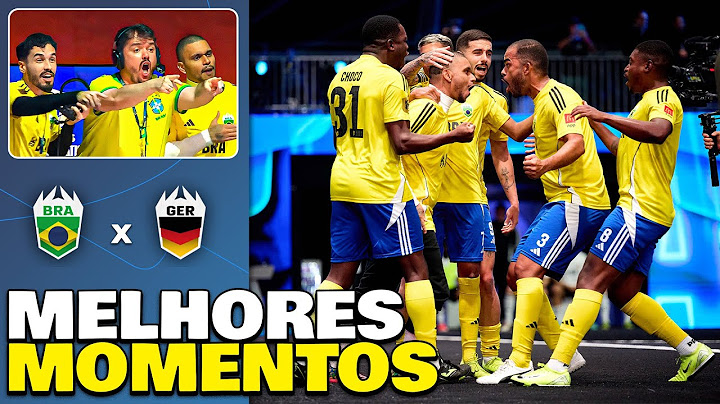 VALENDO VAGA NAS QUARTAS! BRASIL x ALEMANHA| MELHORES MOMENTOS | COPA DO MUNDO KINGS LEAGUE
