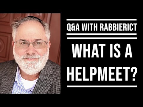 Video: Wat is een helpmeet in de bijbel?