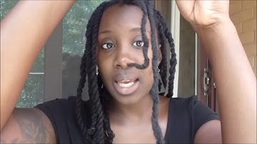 How to Two Strand Twist Uneven Locs