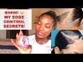 HOW TO MAKE YOUR EDGE CONTROL NOT TURN WHITE || baby hair for 48 hrs.. yes!