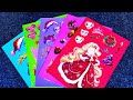 [ToyASMR] Decorate with Sticker Book Christmas