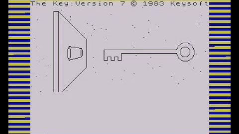 ZX Spectrum - The Key