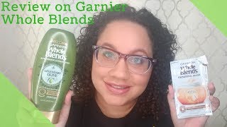 Garnier Whole Blends Honey Treasure Treatment Mask / Legendary Olive Conditioner