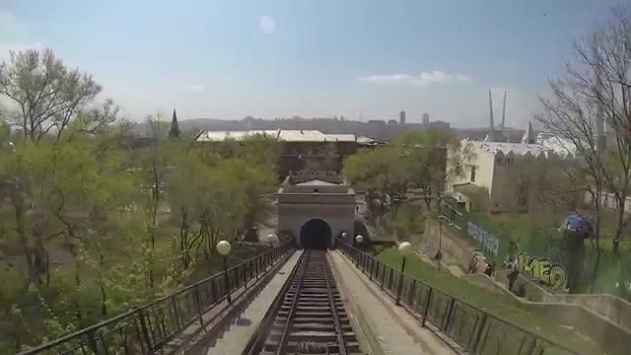 Фуникулер. Владивосток Россия - YouTube