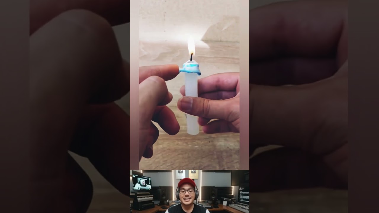 «Характер со свечой из зубной пасты! Горит дольше, светит ярче 