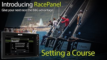 B&G RacePanel - Setting a Windward / Leeward Course