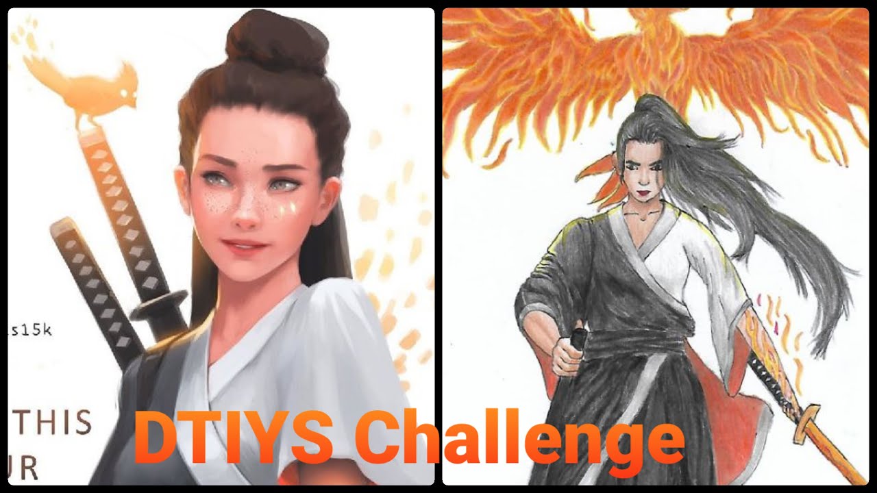 Completing a DTIYS challenge from Instagram - YouTube