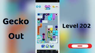 Gecko Out Level 202 Walkthrough 🧩 | Step-by-Step Puzzle Guide | Mini Boss