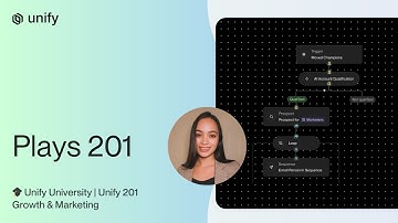 Unify 201 (Growth & Marketing): Plays 201