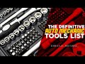 Auto mechanic tools list  garage tools  automobile  tools kit  shreeji motors