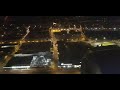 Landing in Valencia at night