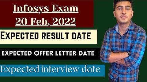 Infosys Exam 20 Feb Result Date||Infosys Expected Interview Dates||Expected offer OL Date||#infosys