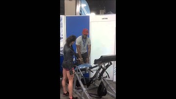 Another Athlete tries the GluteForce Nordic Curl® at NIRSA