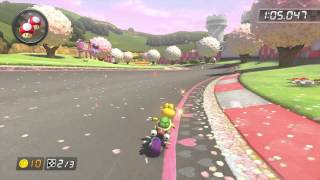 Mario Kart 8 Royal Raceway Time Trials Direct-Feed HD