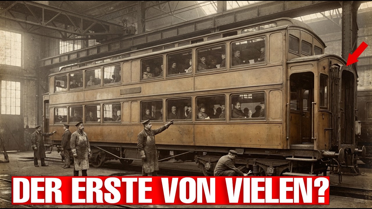 War der erste Doppeldeckerzug Europas ein Freiluftzug?