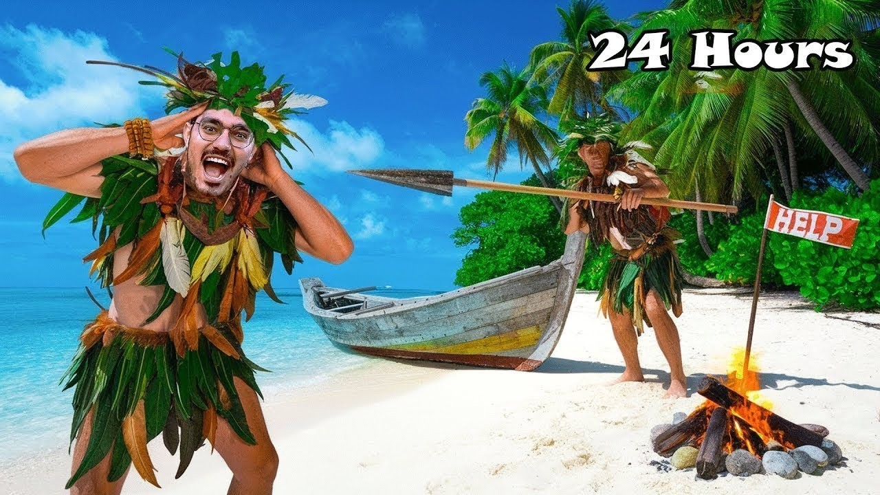 Living as Real Tribe Person for 24 Hours   क्या इस ख़तरनाक जंगल में 24 घंटे बिता पाएंगे Do Not Try