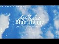 Free Aesthetic Intro Templates | Blue Theme | No Credit Needed | No Text | Cute Intro Templates