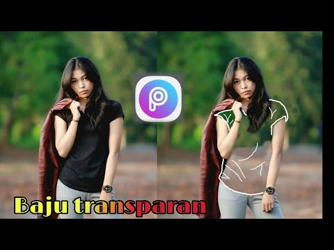 CARA MEMBUAT BAJU TRANSPARAN //PISCART