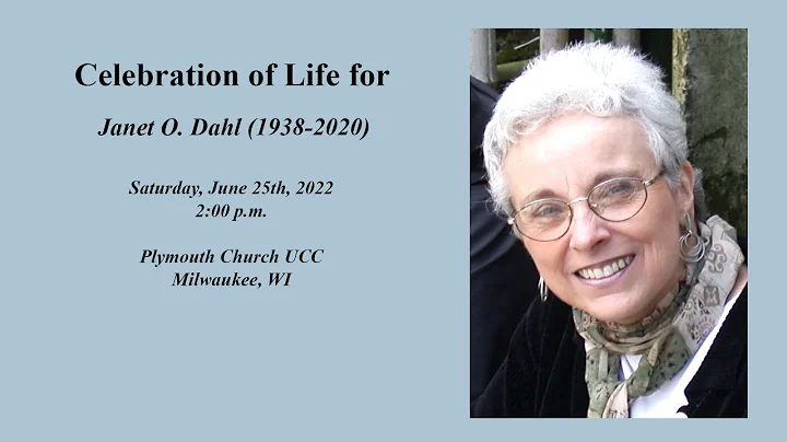 2022 06 25 Janet Dahl Memorial Service Part 2/2