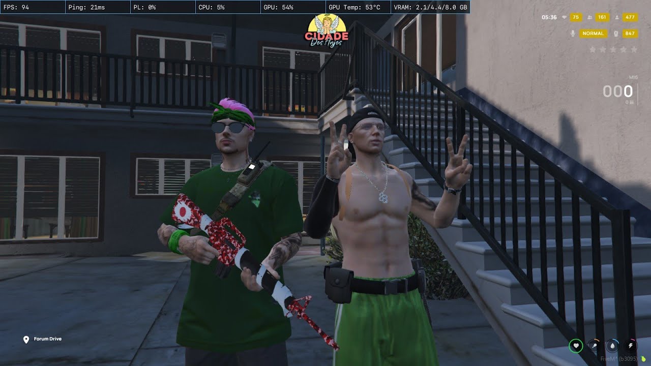 [GTA RP FIVEM] 02 Dia Na Grove Street#cidadedosanjos #families 🔞# ...