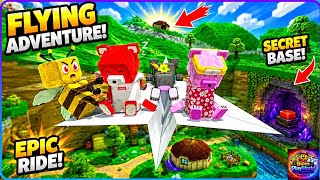 Flying to a Hidden Turtle Base Super Bear Adventure Gameplay Walkthrough screenshot 4