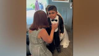 Video of the Day: Bride walks down aisle with boy who received her son’s heart