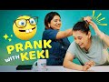Actress  keki adhikari got pranked  prank gone wild  surakshya bhattaai  keki adhikari  prank