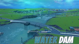 DAM ON RIVER FOR GENERATING ELECTRICITY | CITIES SKYLINES GAMEPLAY IN HINDI