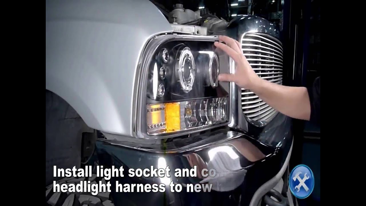 specdtuning installation video 1999 2004 ford f250 f350 2015 f250 lights