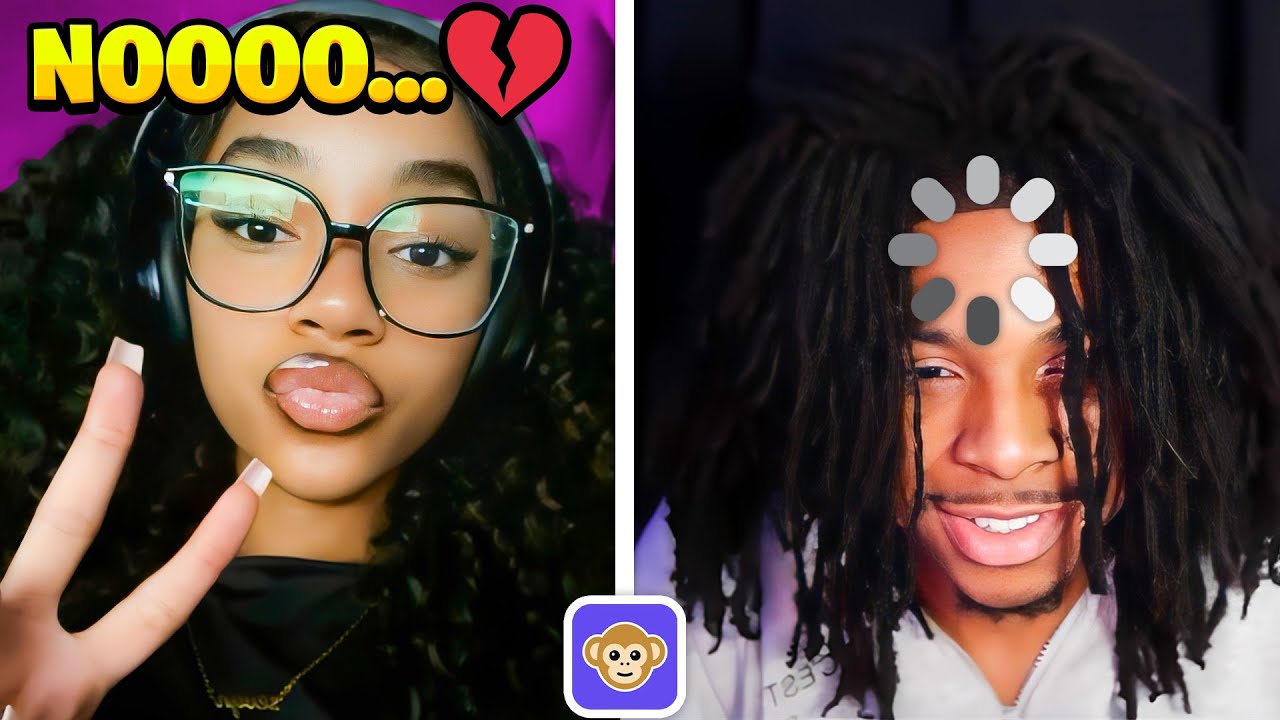 Fake Skipping BADDIES With No BONNET On The Monkey App..