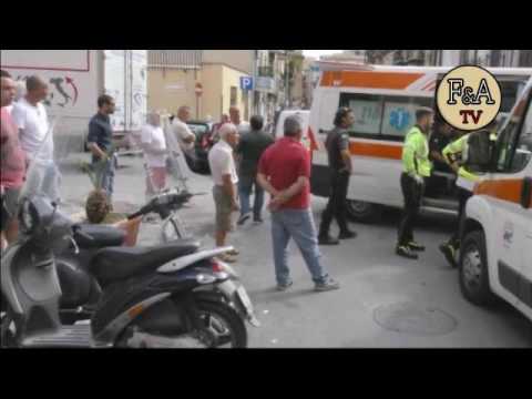 Assalto ad un furgone con fuculi a pompa a Palermo
