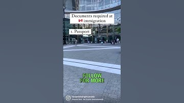 Documents required at Canadian🇨🇦🇨🇦 Airport | Navpreet Singh Canada