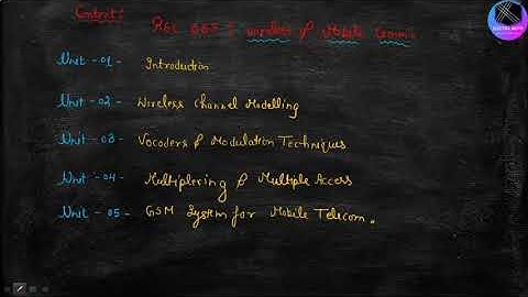 Evolution of Mobile radio Communication