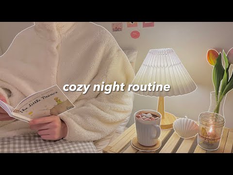 my night routine 🕯 | cozy & productive