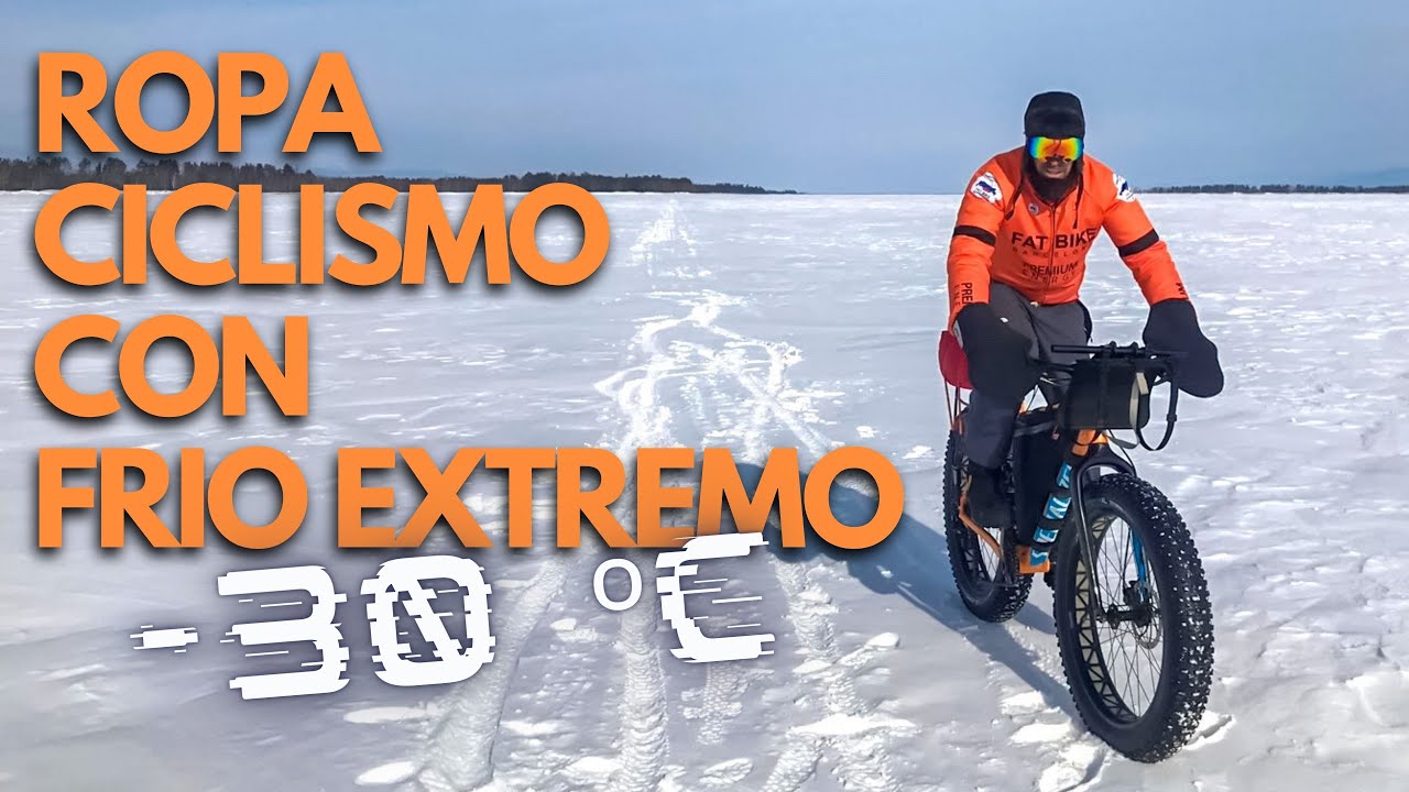 1 Como usar la ropa de ciclismo » Invierno con frio extremo