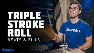 How To Play A Triple Stroke Roll On The Drums - Drum Rudiment Lesson