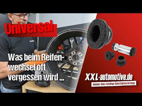 Often neglected when changing tires and brake discs – here's how to thoroughly clean the wheel hub!