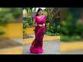 Gorgeous Nivisha Amazing Deep Navel Show in Saree