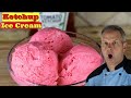 Ketchup flavored ice cream  ice cream recipes series