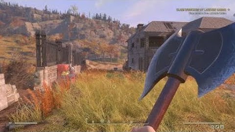 Fallout 76 Invisible Enemy/Health Glitch