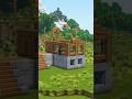 Minecraft Easy Survival House 🏠 For Build and No Music #shorts #minecraft #minecraftbuilding