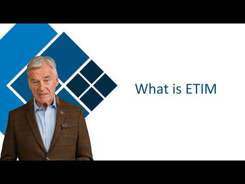 What is ETIM - explaining the ETIM Standards in 3 minutes