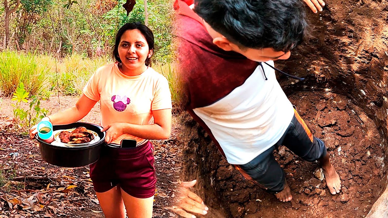 Natalia Nos Trajo Almuerzo 😎 Empezamos el Pozo