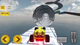 Formula Ramp Car Stunts Android Gameplay Level 7 سيارة منحدر الفورمولا المثيرة screenshot 4