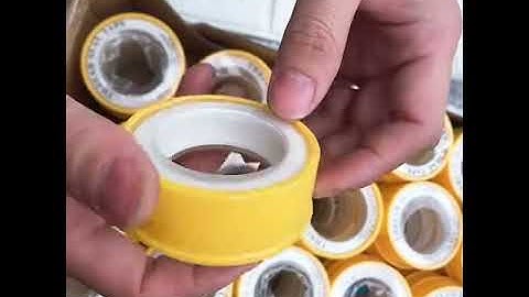 Cuộn Băng Tan Cao Su Non Lắp Nối Ống Ren - Kích Thước 10m