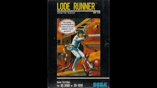 SEGA SG-1000 Game [027] Lode Runner 1984