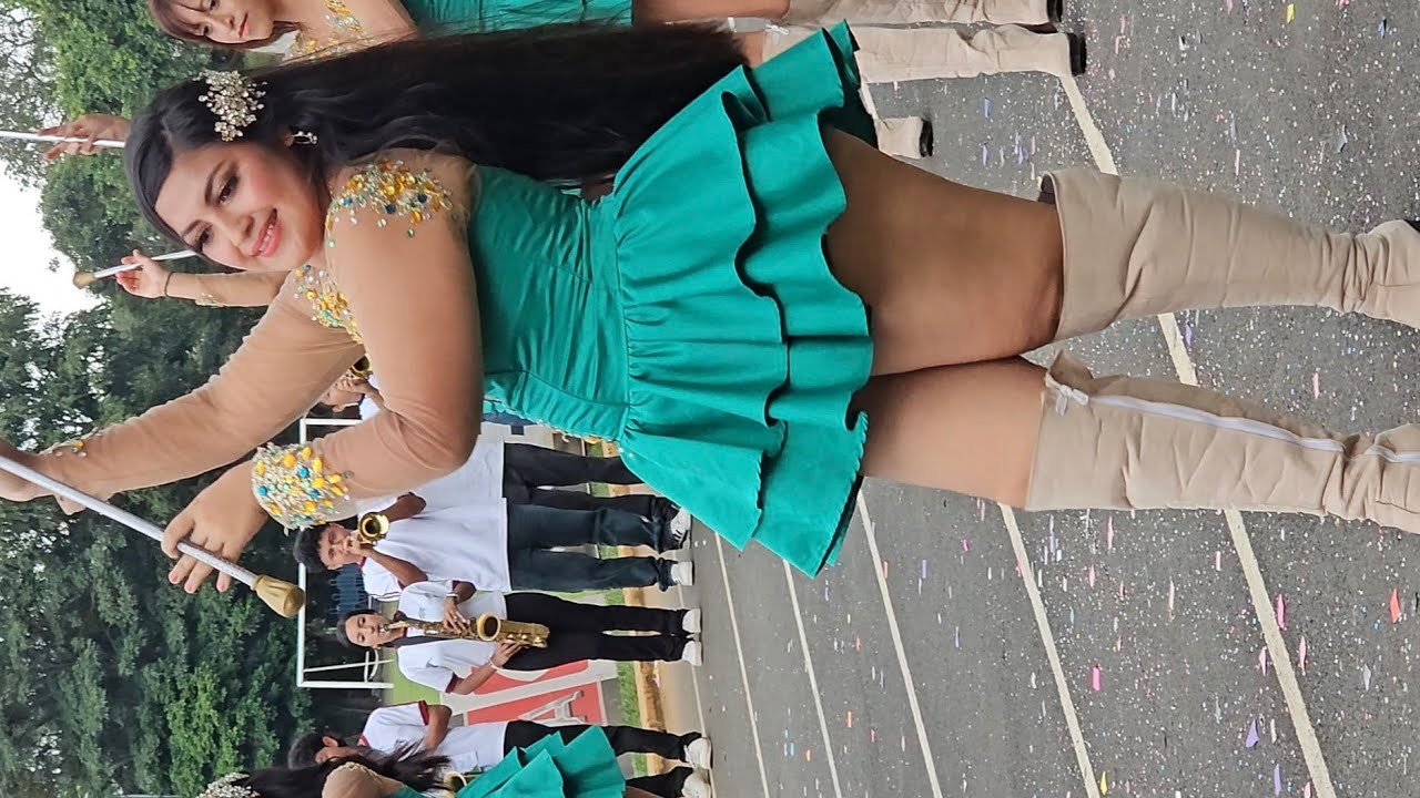 Cachiporristas Colegio Ahuachapaneco