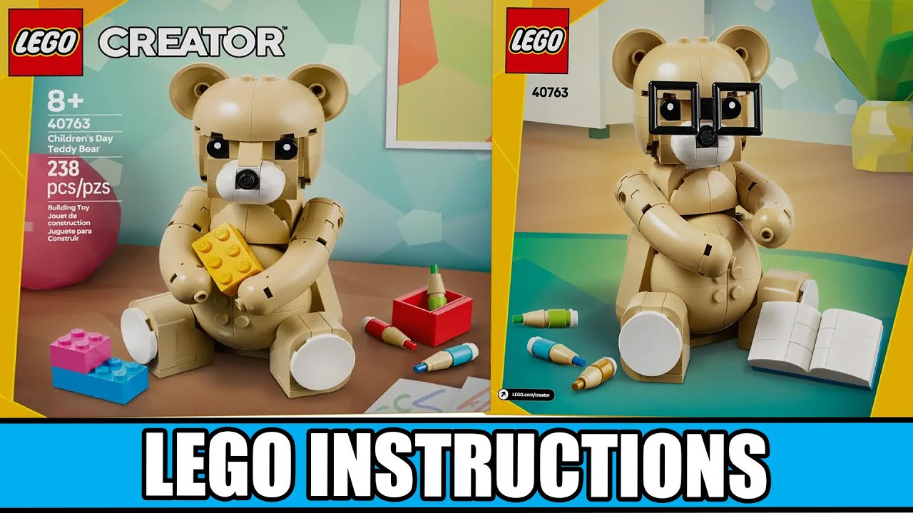 晴さん専用 LEGO Instructions - Creator - 40763 - Children's Day Teddy Bear